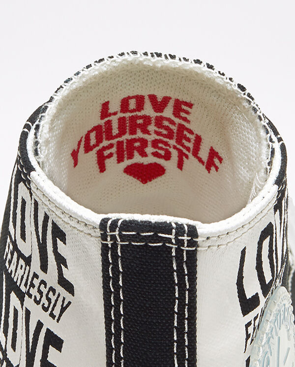 Converse love fearlessly online noir